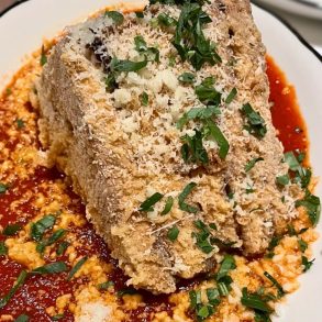 Mozzarella in Carrozza at Caruso's Grocery in Washington, DC