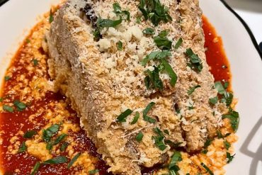 Mozzarella in Carrozza at Caruso's Grocery in Washington, DC