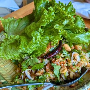 Naem Khao at Thip Khao in Washington, DC