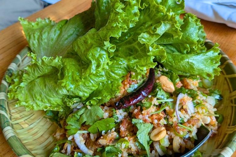 Naem Khao at Thip Khao in Washington, DC
