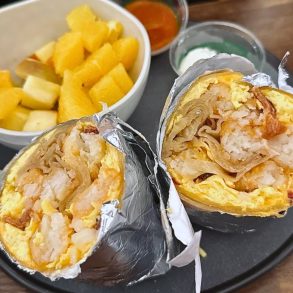 Breakfast Burrito at Winslow's Table in University City, MO