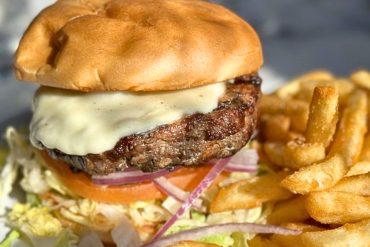 Steak Burger at Grande Station in Littleton, Colorado