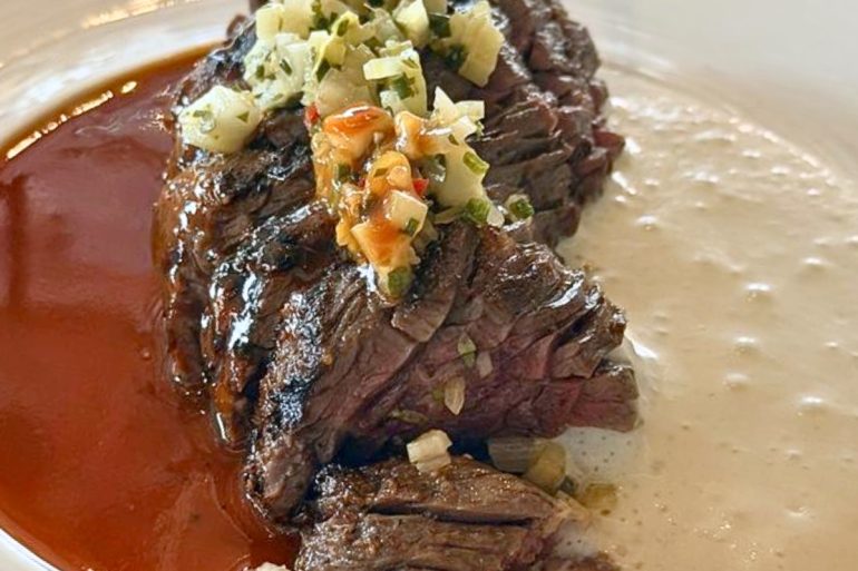 Australian Wagyu Hanger at Bardea Food & Drink in Wilmington, Delaware
