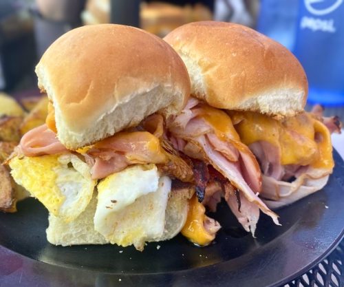 Breakfast Sliders at Rory's Diner in Parker, Colorado