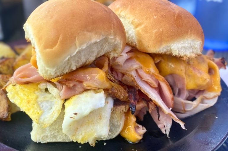 Breakfast Sliders at Rory's Diner in Parker, Colorado