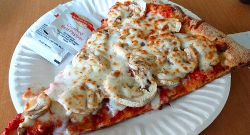 Chicken Parmesan Pizza at Rayo’s Pizza in Hayward, CA