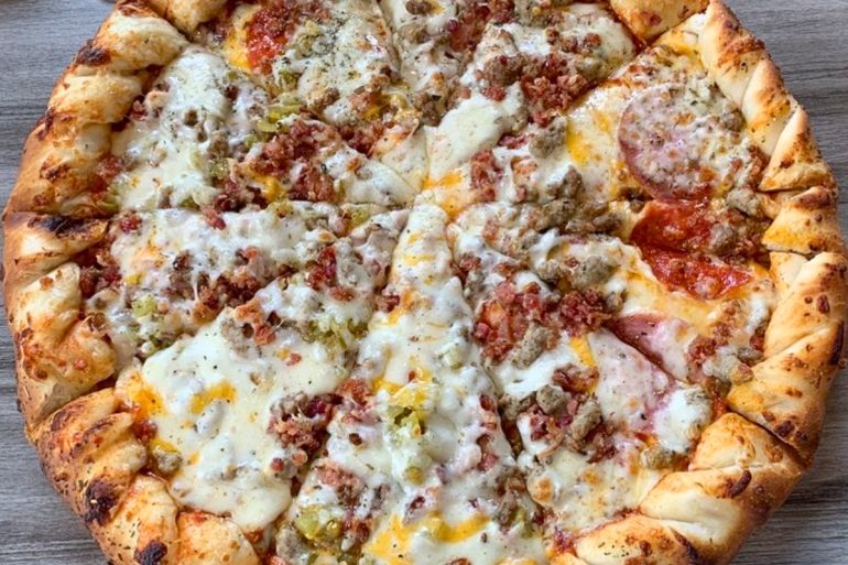 All Meat at Pizza Mill in Custer, SD