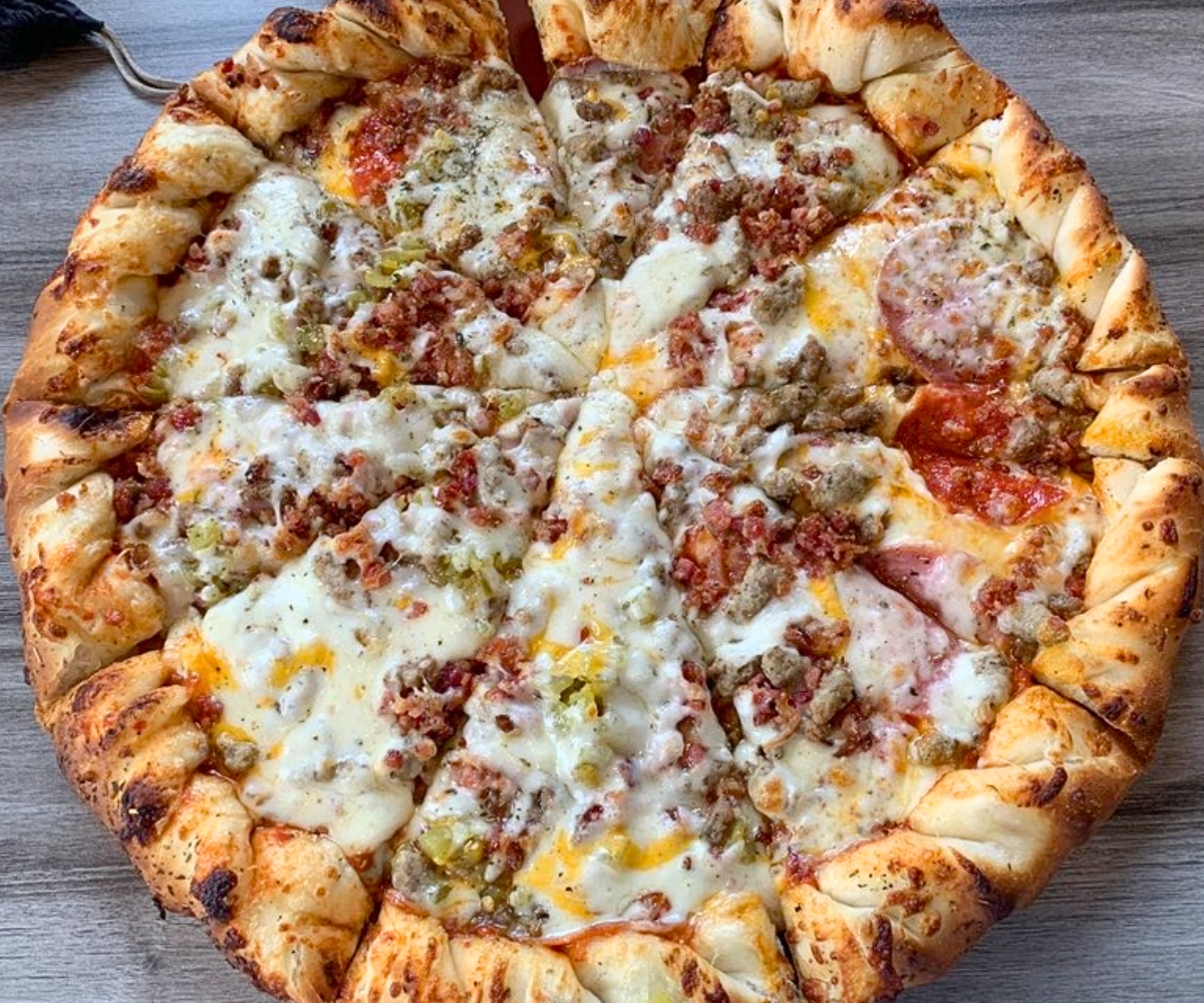 All Meat at Pizza Mill in Custer, SD