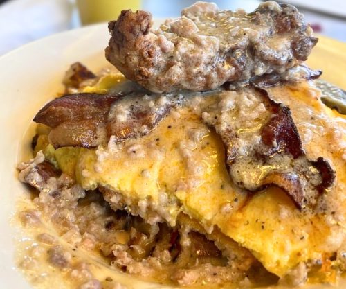 Big Breakfast Bowl at Mason-Dixon Cafe in Fredericksburg, VA