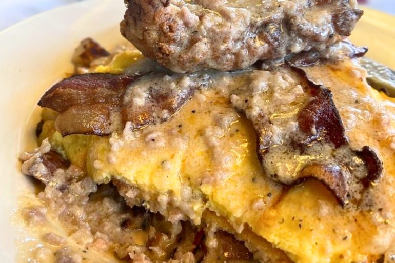 Big Breakfast Bowl at Mason-Dixon Cafe in Fredericksburg, VA