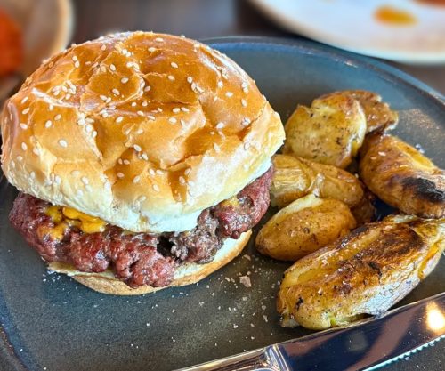 Dry Aged Burger at The Prospect in Mount Prospect, Illinois