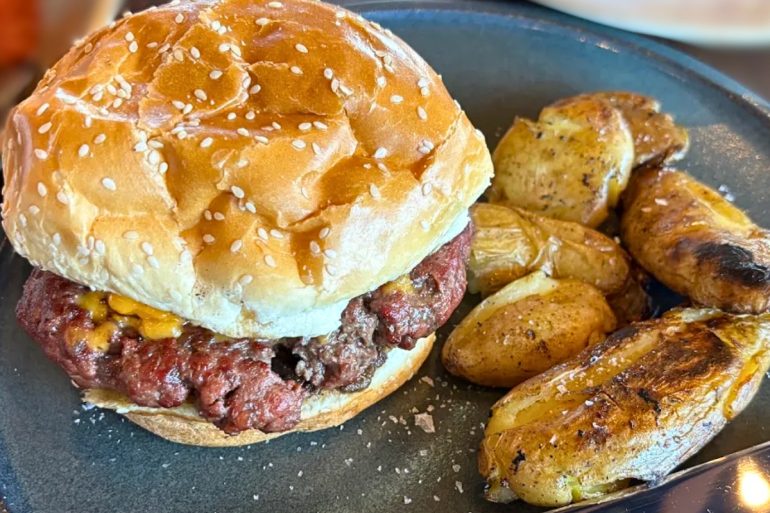 Dry Aged Burger at The Prospect in Mount Prospect, Illinois
