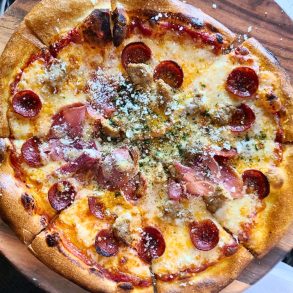 Three Pigs Pizza at Timber Kitchen & Bar in Bangor, Maine