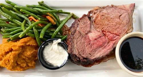 Slow Roasted Prime Rib at Jesse's Restaurant & Tavern in Hanover, New Hampshire