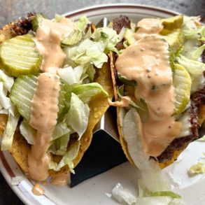 Smash Mac Tacos at Mason's Brewing in Brewer, Maine
