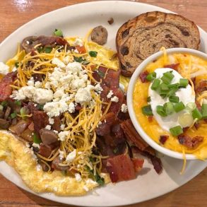 San Diegan Omelet at Brother Juniper's in Memphis, Tennessee