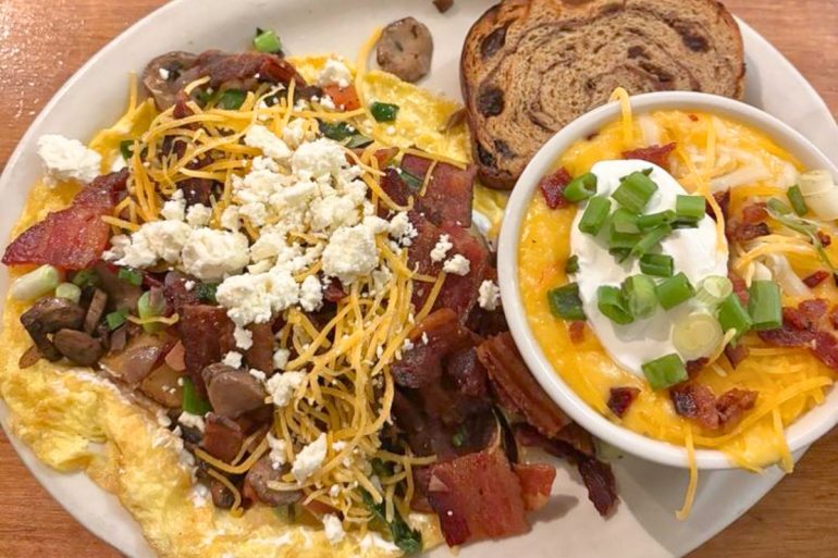 San Diegan Omelet at Brother Juniper's in Memphis, Tennessee