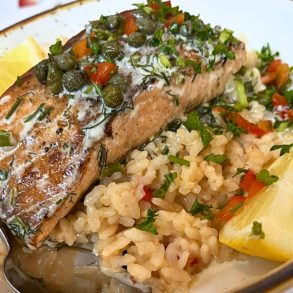 Lemon Dill Salmon at Belfre Kitchen in Delafield, Wisconsin
