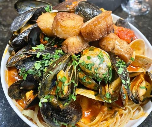 Frutti di Mare at Petrillo's Italian Kitchen in Peabody, Massachusetts