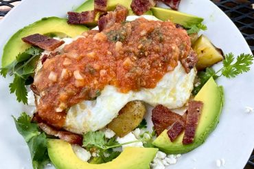 Huevos con salsa at The Cubby Hole in Moorestown, NJ