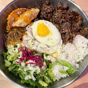 Beef Bulgogi Bowl at The Angry Korean in South Jordan, Utah