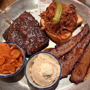 Smokehouse Sampling at Five Oaks Farm Kitchen in Sevierville, Tennessee