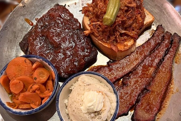 Smokehouse Sampling at Five Oaks Farm Kitchen in Sevierville, Tennessee