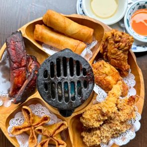Pu Pu Platter at Songbird in Fairfax, VA