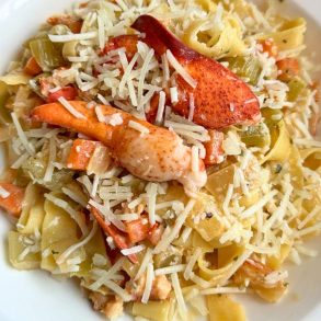 Lobster Bolognese at Aspen Restaurant and Bar in Old Saybrook, Connecticut