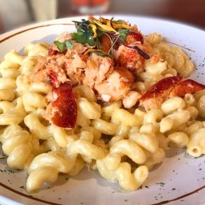 Lobster Mac & Cheese at Salty Steer in Wall, South Dakota