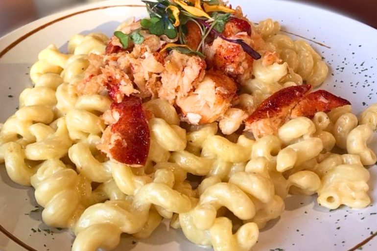 Lobster Mac & Cheese at Salty Steer in Wall, South Dakota