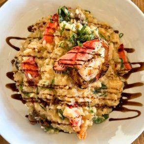 Lobster Risotto at Robert's Maine Grill in Kittery, Maine