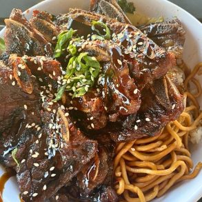 BBQ Kalbi Short Ribs at Sunset 89 in Page, AZ