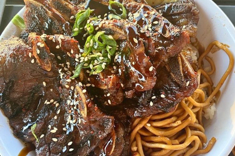 BBQ Kalbi Short Ribs at Sunset 89 in Page, AZ