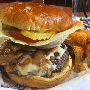 Royal Flush at Lucky Beaver Bar & Burger in Stateline, Nevada