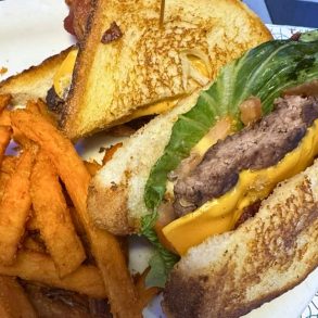 Patty Melt at Hot Rods 50's Diner in Alcoa, Tennessee
