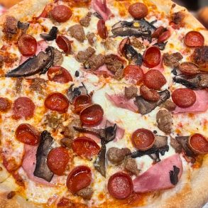 Pie Presidente at The Heights Pizzeria and Drafthouse in Harker Heights, Texas