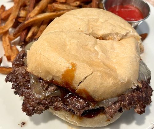 BBQ Burger at Liberty Street Kitchen in Pella, Iowa