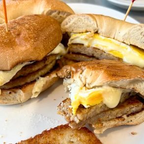 The Hangover Sandwich at Jimmy K's Diner in Haverhill, Massachusetts