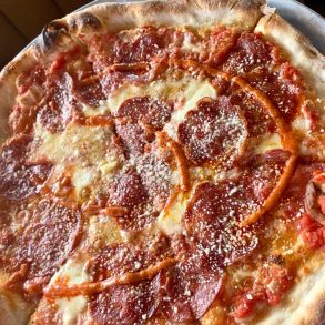 Calabria Pizza at Bar Lino Ristorante in Johnston, RI
