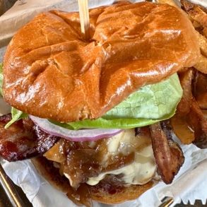 Big Daddy M at Worthy Burger in South Royalton, VT