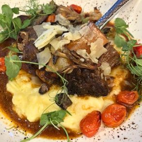Osso Bucco at Spur Restaurant & Bar in Teton Village, WY